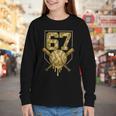 Number 67 Baseball Drip Camo Six Seven Meme Boys Kids Youth Long Sleeve Tee Number 67 Baseball Drip Camo Six Seven Meme Boys Kids Youth Long Sleeve Tee