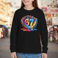 Number 67 Baseball Glove Ice Cream Drip Six Seven Meme Youth Long Sleeve Tee Number 67 Baseball Glove Ice Cream Drip Six Seven Meme Youth Long Sleeve Tee