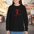 Number 7 Years Baseball 7TH Birthday Youth Long Sleeve Tee Number 7 Years Baseball 7TH Birthday Youth Long Sleeve Tee