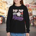 Pop Pop Rookie Of Year 1st Birthday Baseball Theme Matching Youth Long Sleeve Tee Pop Pop Rookie Of Year 1st Birthday Baseball Theme Matching Youth Long Sleeve Tee