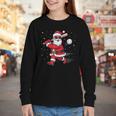 Santa Baseball Christmas Pajamas Xmas Men Kids Boys Youth Long Sleeve Tee Santa Baseball Christmas Pajamas Xmas Men Kids Boys Youth Long Sleeve Tee