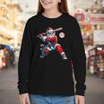 Santa Baseball Six Seven 6 7 Meme Christmas Men Boys Player Youth Long Sleeve Tee Santa Baseball Six Seven 6 7 Meme Christmas Men Boys Player Youth Long Sleeve Tee