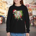 Santa Sports Ice Baseball Christmas Xmas Pajama Kid Men Boys Youth Long Sleeve Tee Santa Sports Ice Baseball Christmas Xmas Pajama Kid Men Boys Youth Long Sleeve Tee