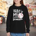 My Senior Baseball Senior Mom 2026 Baseball Senior Mama Youth Long Sleeve Tee