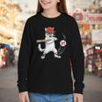 Six Seven 67 Baseball Cat Birthday Men Kids Boys Youth Long Sleeve Tee Six Seven 67 Baseball Cat Birthday Men Kids Boys Youth Long Sleeve Tee