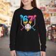 Six Seven Baseball Ice Cream Drip Cool 67 Gen Alpha Slang Youth Long Sleeve Tee Six Seven Baseball Ice Cream Drip Cool 67 Gen Alpha Slang Youth Long Sleeve Tee