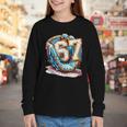 Six Seven Baseball Lifestyle 67 Meme Gen Alpha Slang Youth Long Sleeve Tee Six Seven Baseball Lifestyle 67 Meme Gen Alpha Slang Youth Long Sleeve Tee