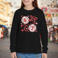 Six Seven Baseball Lover Sports Red Heart Bow Valentine Girl Youth Long Sleeve Tee Six Seven Baseball Lover Sports Red Heart Bow Valentine Girl Youth Long Sleeve Tee