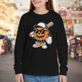 Spooky Jack O Lantern Baseball Halloween Costumes Boys Youth Long Sleeve Tee Spooky Jack O Lantern Baseball Halloween Costumes Boys Youth Long Sleeve Tee