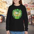 St Patrick Day Baseball Drip Ice Cream Baseball Home Plate Youth Long Sleeve Tee St Patrick Day Baseball Drip Ice Cream Baseball Home Plate Youth Long Sleeve Tee