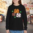 St Patricks Day Shamrock Basketball Baseball Men Boys Kids Youth Long Sleeve Tee St Patricks Day Shamrock Basketball Baseball Men Boys Kids Youth Long Sleeve Tee