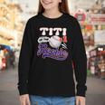 Titi Rookie Of Year 1st Birthday Baseball Theme Matching Youth Long Sleeve Tee Titi Rookie Of Year 1st Birthday Baseball Theme Matching Youth Long Sleeve Tee