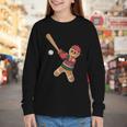Ugly Christmas Sweater Gingerbread Baseball Toddler Kids Youth Long Sleeve Tee Ugly Christmas Sweater Gingerbread Baseball Toddler Kids Youth Long Sleeve Tee