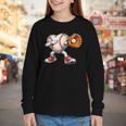 Valentine Baseball Heart Sport Love Valentines Day Boys Kids Youth Long Sleeve Tee