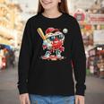 Valentines Day Heart Baseball Drip Ice Cream Boys Kids Men Youth Long Sleeve Tee Valentines Day Heart Baseball Drip Ice Cream Boys Kids Men Youth Long Sleeve Tee