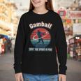 Vintage Baseball Batter Retro Sports Circle Graphic Youth Long Sleeve Tee Vintage Baseball Batter Retro Sports Circle Graphic Youth Long Sleeve Tee