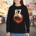 Women's 67 Baseball Boys Birthday Teens Six Seven Brainrot Youth Long Sleeve Tee Women's 67 Baseball Boys Birthday Teens Six Seven Brainrot Youth Long Sleeve Tee