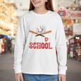 100 Days Of School Baseball 100 Days Smarter Boys Student Youth Long Sleeve Tee