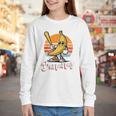 Bananas Baseball Sunset Retro Fruit Sports Boys Kids Men Premium Tri-Blend Youth Long Sleeve Tee Bananas Baseball Sunset Retro Fruit Sports Boys Kids Men Premium Tri-Blend Youth Long Sleeve Tee
