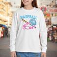 Baseball Or Bows Brother Loves You Gender Reveal Boy Or Girl Youth Long Sleeve Tee Baseball Or Bows Brother Loves You Gender Reveal Boy Or Girl Youth Long Sleeve Tee