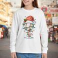Baseball Christmas Ball Hat Snow Winter Premium Tri-Blend Youth Long Sleeve Tee Baseball Christmas Ball Hat Snow Winter Premium Tri-Blend Youth Long Sleeve Tee