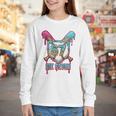 Baseball Drip Number 67 Player 6-7 Six Seven Meme Gen Alpha Youth Long Sleeve Tee