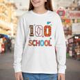 Baseball Football Basketball I Survived 100 Days Of School Youth Long Sleeve Tee Baseball Football Basketball I Survived 100 Days Of School Youth Long Sleeve Tee