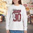 Betty Boop Baseball Logo Jersey With Stars Cute Cartoon Youth Long Sleeve Tee Betty Boop Baseball Logo Jersey With Stars Cute Cartoon Youth Long Sleeve Tee