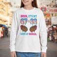 Bruh Its My 67 33 Day Of School Baseball Boys Kids 100th Day Youth Long Sleeve Tee Bruh Its My 67 33 Day Of School Baseball Boys Kids 100th Day Youth Long Sleeve Tee