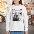 Capybara Love Valentines Day Cute Animal Hearts Raglan Baseball Tee Youth Long Sleeve Tee