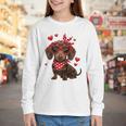 Dachshund Valentines Day Wiener Dog Lover Weenie Heart Raglan Baseball Tee Youth Long Sleeve Tee Dachshund Valentines Day Wiener Dog Lover Weenie Heart Raglan Baseball Tee Youth Long Sleeve Tee