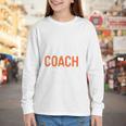 Eat Sleep Coach Repeat Shirt Men Women Baseball Lover Youth Long Sleeve Tee