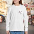 My Favorite Baseball Player Calls Me Mom Youth Long Sleeve Tee My Favorite Baseball Player Calls Me Mom Youth Long Sleeve Tee