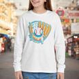 Ice Cream Baseball Mitt Drippy Scoop Baseball Sports Youth Long Sleeve Tee Ice Cream Baseball Mitt Drippy Scoop Baseball Sports Youth Long Sleeve Tee