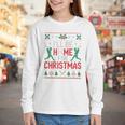 I’Ll Be Home For Christmas Baseball Ugly Sweater Art Youth Long Sleeve Tee I’Ll Be Home For Christmas Baseball Ugly Sweater Art Youth Long Sleeve Tee