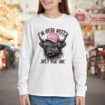 I'm Head Heffa Just Ask Me Bossy Highland Cow Baseball Cap Youth Long Sleeve Tee I'm Head Heffa Just Ask Me Bossy Highland Cow Baseball Cap Youth Long Sleeve Tee