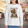 Johnson City Woodboogers Retro Baseball Club Youth Long Sleeve Tee