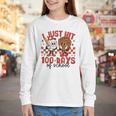 I Just Hit 100 Days Of School Baseball 100th Day Teacher Kid Youth Long Sleeve Tee I Just Hit 100 Days Of School Baseball 100th Day Teacher Kid Youth Long Sleeve Tee