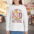I Just Hit 100 Days Of School Baseball Lovers Fans Boys Kids Youth Long Sleeve Tee I Just Hit 100 Days Of School Baseball Lovers Fans Boys Kids Youth Long Sleeve Tee