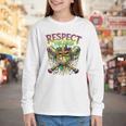 Respect The Drip Mardi Gras Baseball Ice Cream Boys Carnival Youth Long Sleeve Tee Respect The Drip Mardi Gras Baseball Ice Cream Boys Carnival Youth Long Sleeve Tee