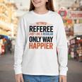 Retired Basketball Referee For Baseball Refs Youth Long Sleeve Tee Retired Basketball Referee For Baseball Refs Youth Long Sleeve Tee