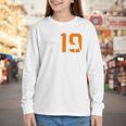 Retro San Diego 619 Vintage 90's Baseball Sports Style Lover Youth Long Sleeve Tee