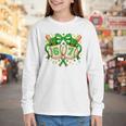 Six Seven 67 Meme Baseball Coquette Bow St Patrick's Day Youth Long Sleeve Tee