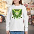 St Patrick's Day Baseball Boys Ice Cream Drip Youth Kids Premium Tri-Blend Youth Long Sleeve Tee