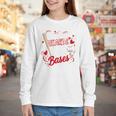 Stealing Hearts Like I Steal Bases Softball Baseball Batter Youth Long Sleeve Tee Stealing Hearts Like I Steal Bases Softball Baseball Batter Youth Long Sleeve Tee