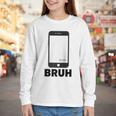 Texted First Bruh Seen Message Valentine's Day Humor Raglan Baseball Tee Youth Long Sleeve Tee Texted First Bruh Seen Message Valentine's Day Humor Raglan Baseball Tee Youth Long Sleeve Tee