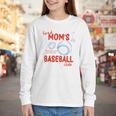 Tired Baseball Mom Club Baseball Mama Mother's Day Youth Long Sleeve Tee Tired Baseball Mom Club Baseball Mama Mother's Day Youth Long Sleeve Tee