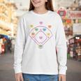 Valentine Heart Love Cute Baseball Softball Lover Sayings Youth Long Sleeve Tee Valentine Heart Love Cute Baseball Softball Lover Sayings Youth Long Sleeve Tee