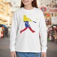 Venezuela Baseball Youth Long Sleeve Tee Venezuela Baseball Youth Long Sleeve Tee
