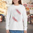 Vintage Baseball 8 Jersey Number 8 Youth Long Sleeve Tee Vintage Baseball 8 Jersey Number 8 Youth Long Sleeve Tee